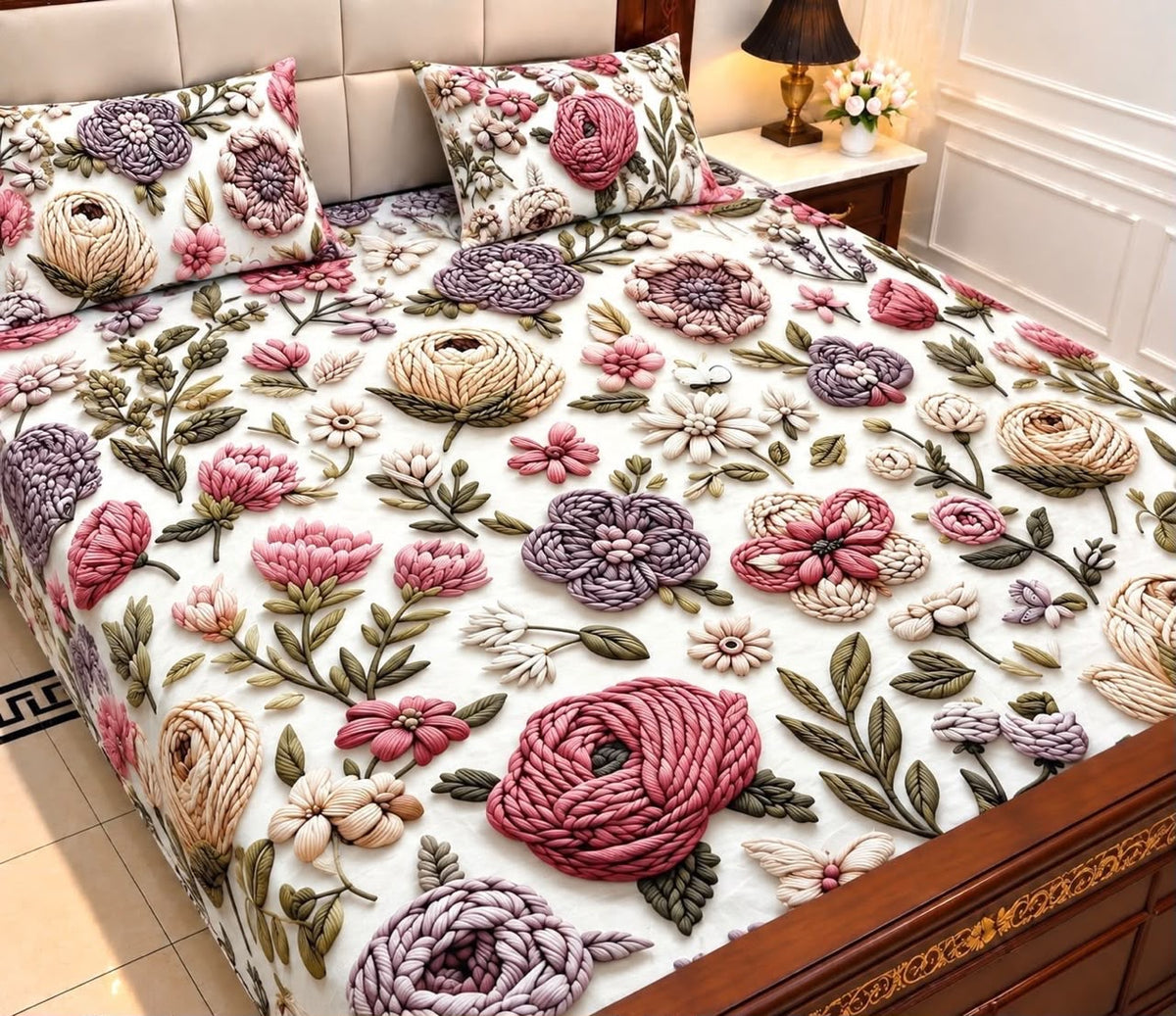 21 - 9D Bedsheet-Micro Cotton