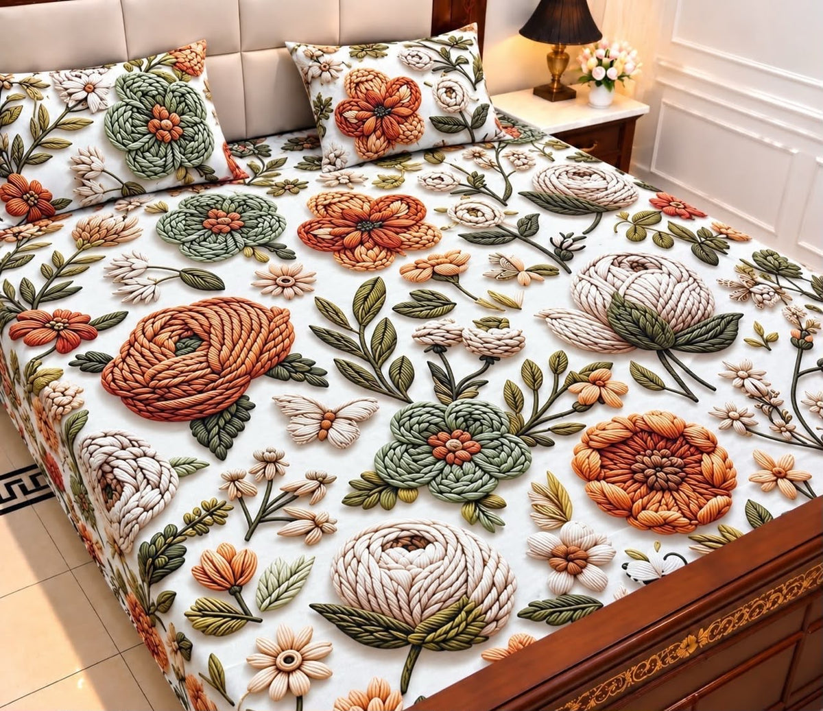 02 - 9D Bedsheet-Micro Cotton