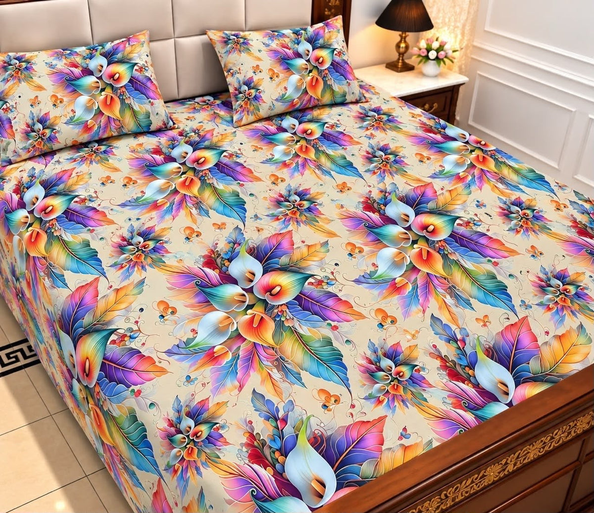 03 - 9D Bedsheet-Micro Cotton