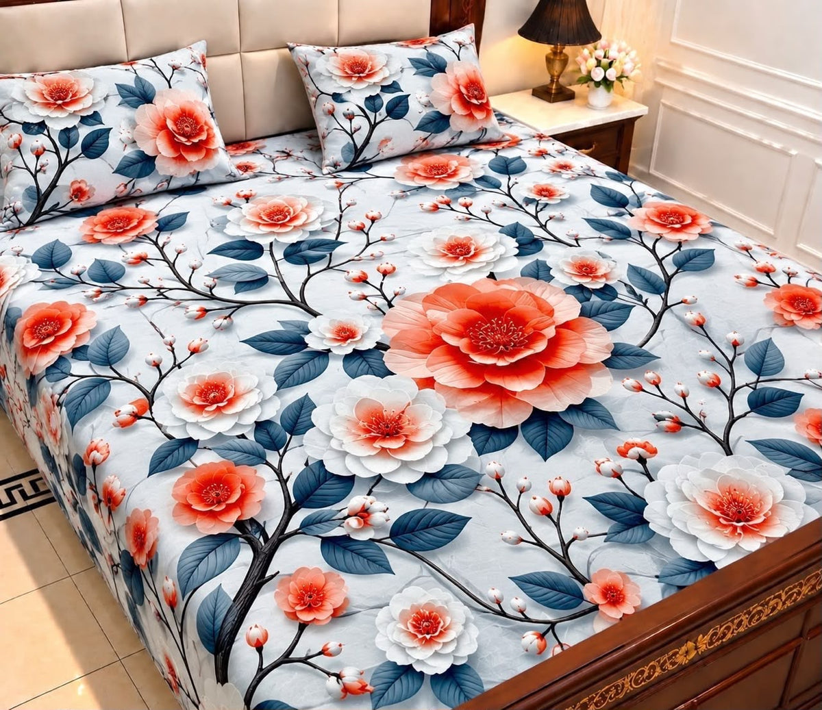 17 - 9D Bedsheet-Micro Cotton