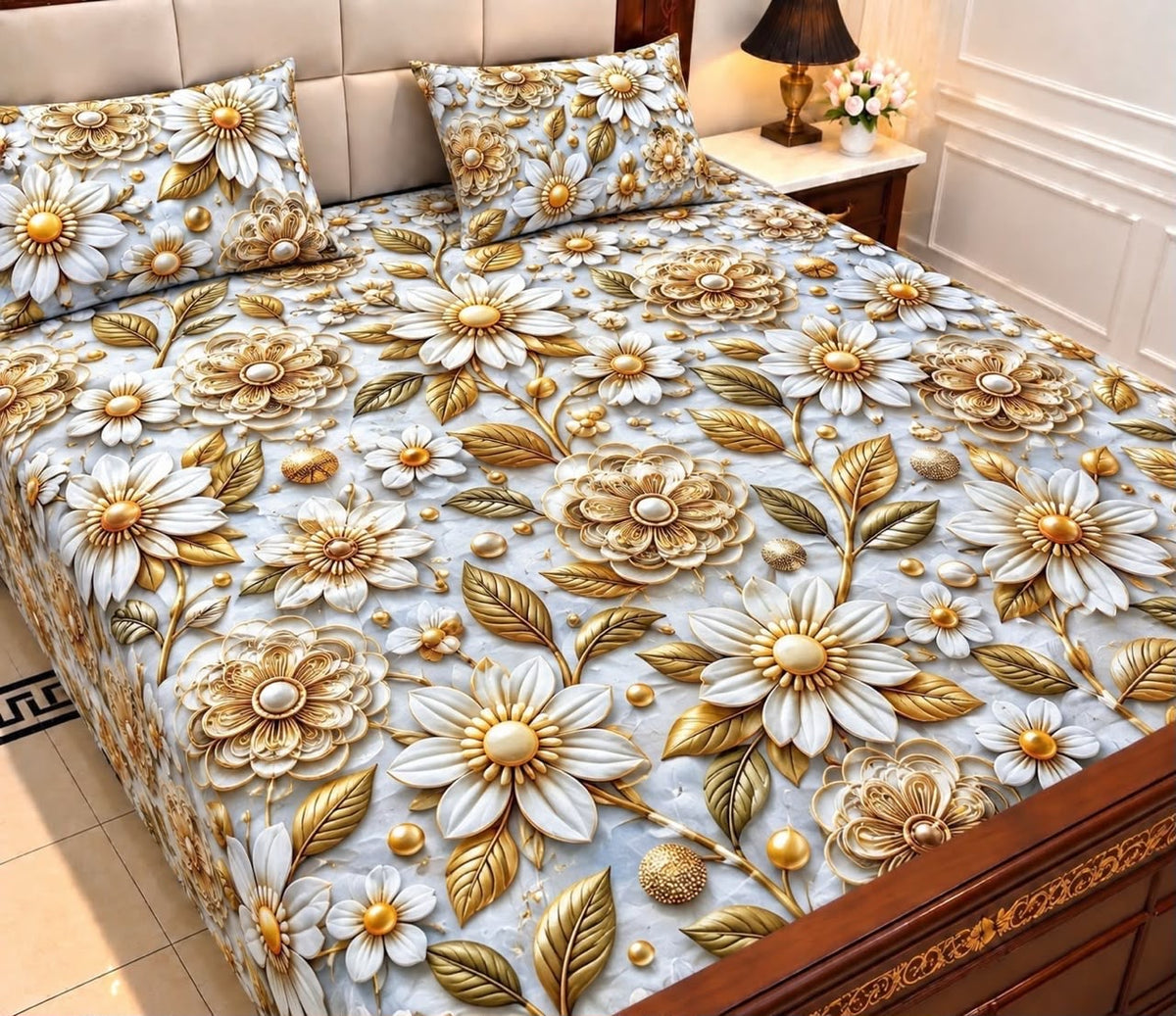 18 - 9D Bedsheet-Micro Cotton