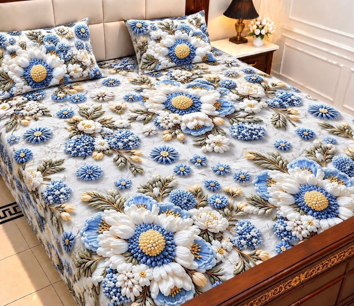 23 - 9D Bedsheet-Micro Cotton