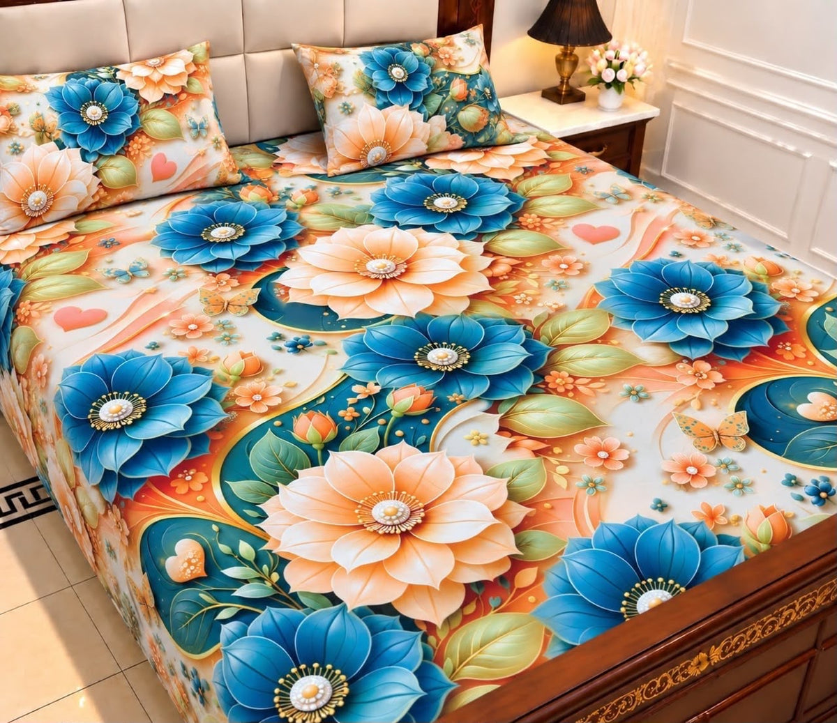 19 - 9D Bedsheet-Micro Cotton