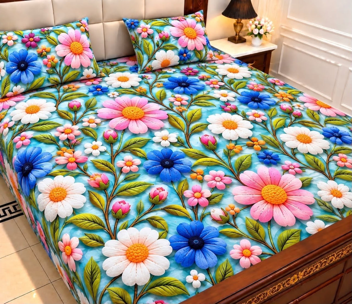 08 - 9D Bedsheet-Micro Cotton