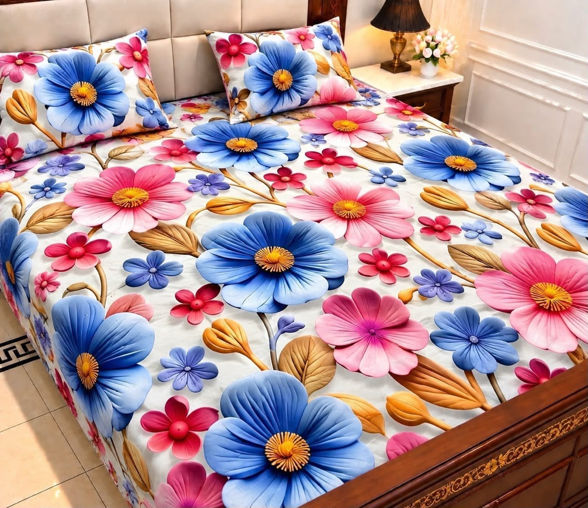 09 - 9D Bedsheet-Micro Cotton