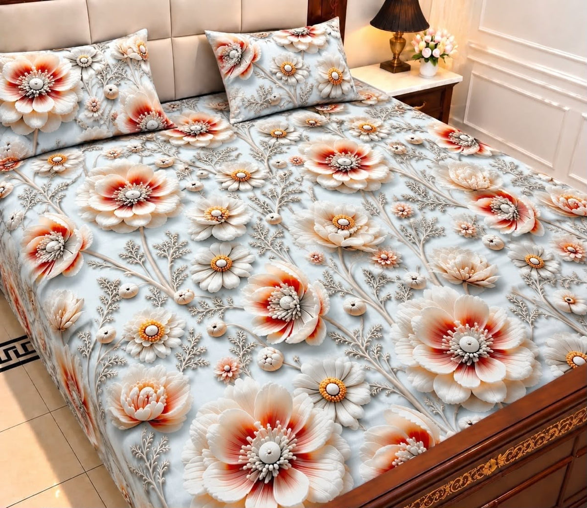 15 - 9D Bedsheet-Micro Cotton