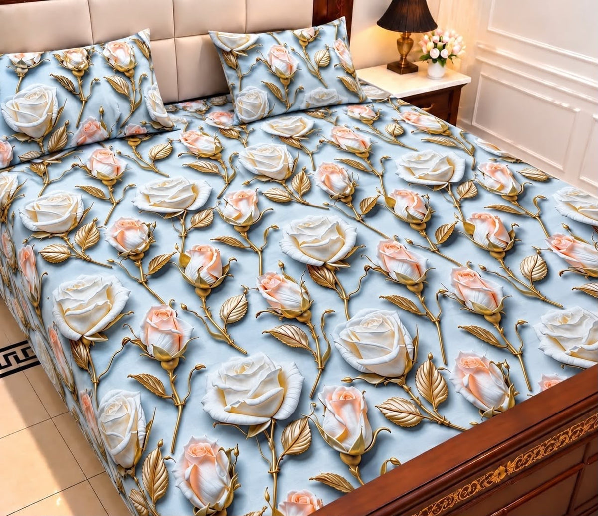 10 - 9D Bedsheet-Micro Cotton