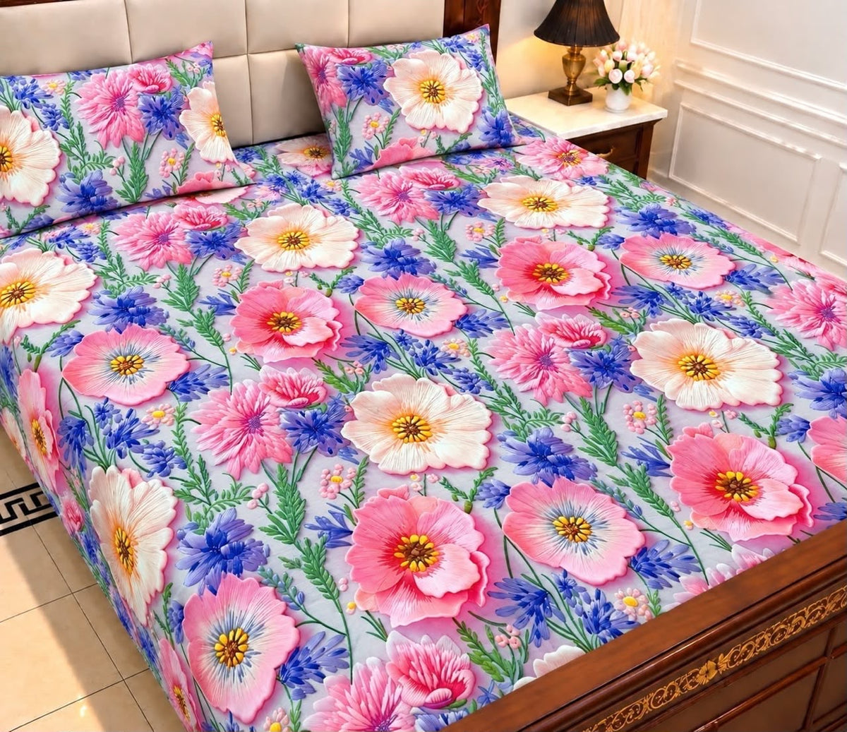 29 - 9D Bedsheet-Micro Cotton