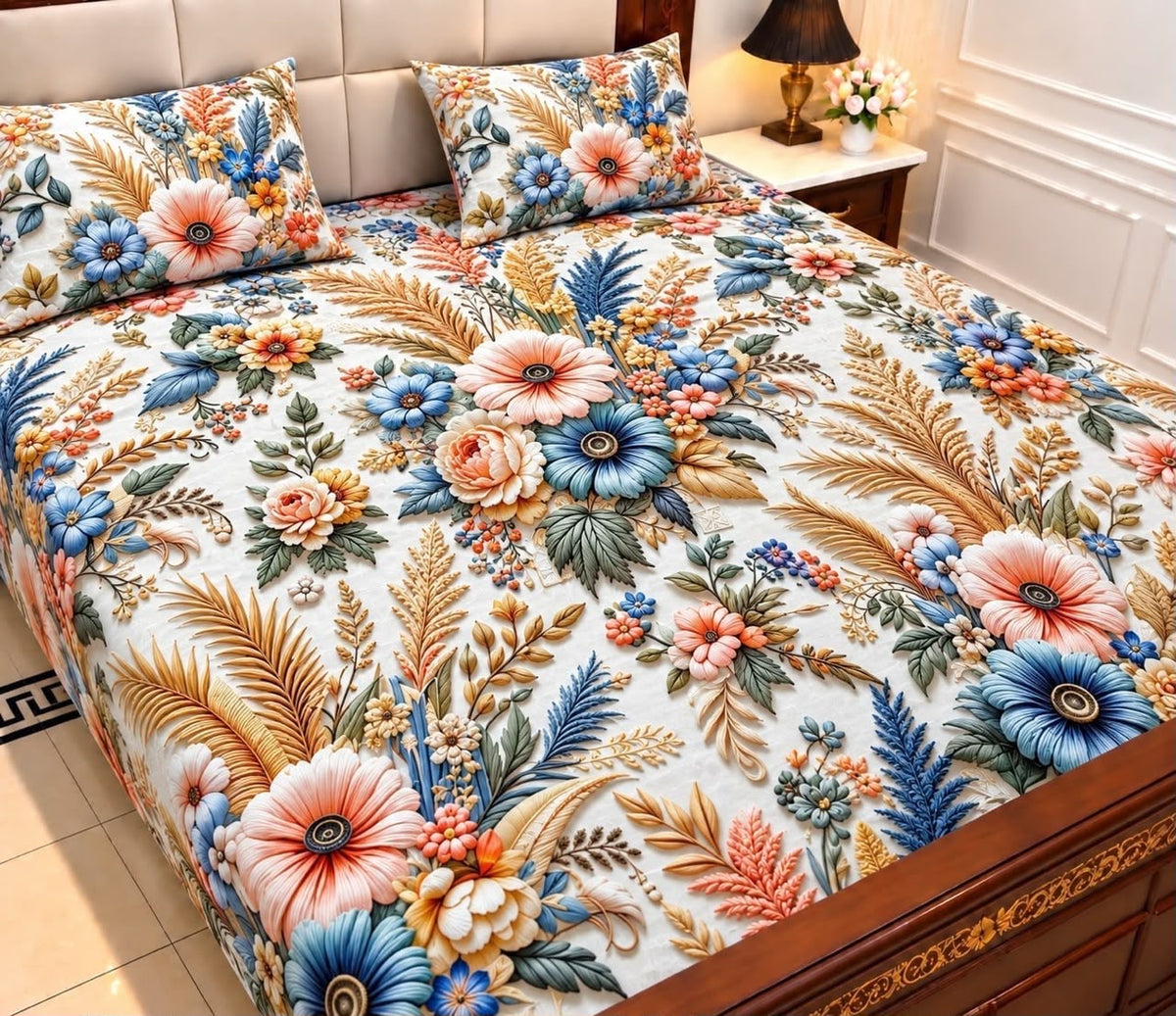 27 - 9D Bedsheet-Micro Cotton