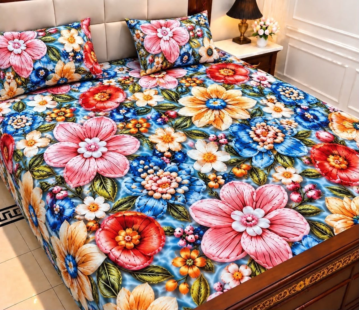 30 - 9D Bedsheet-Micro Cotton