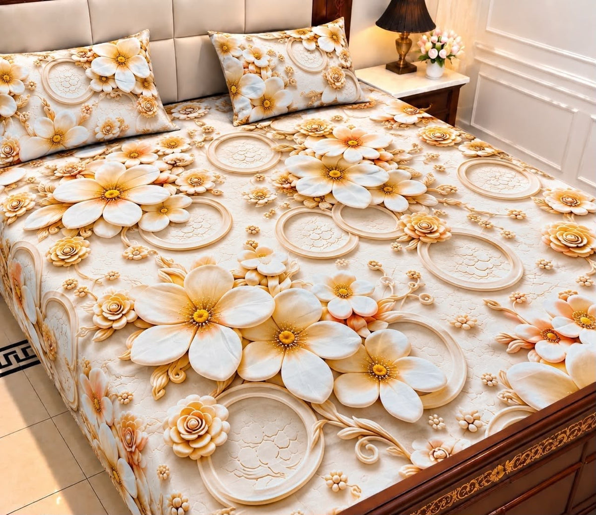 32 - 9D Bedsheet-Micro Cotton