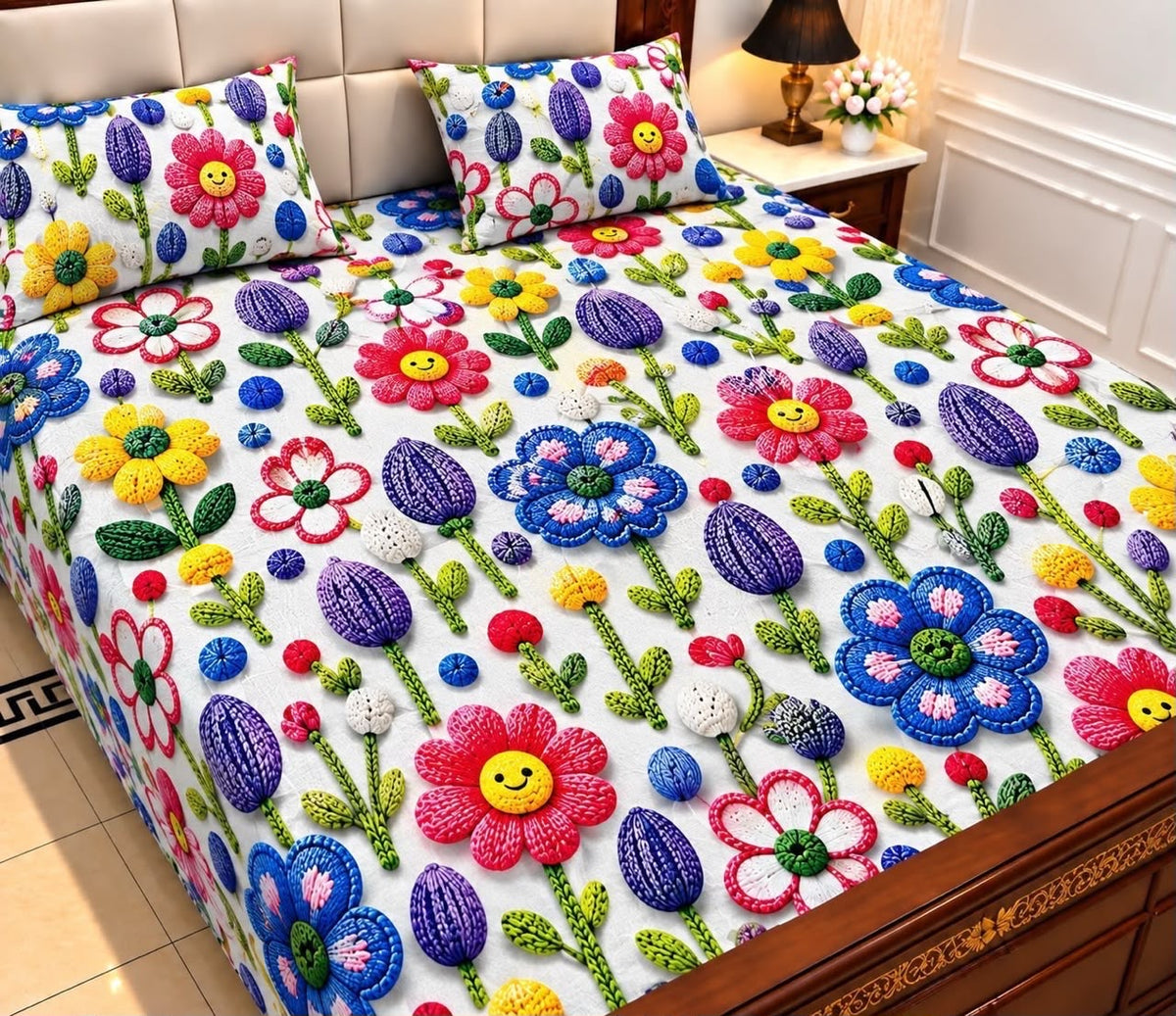 33 - 9D Bedsheet-Micro Cotton