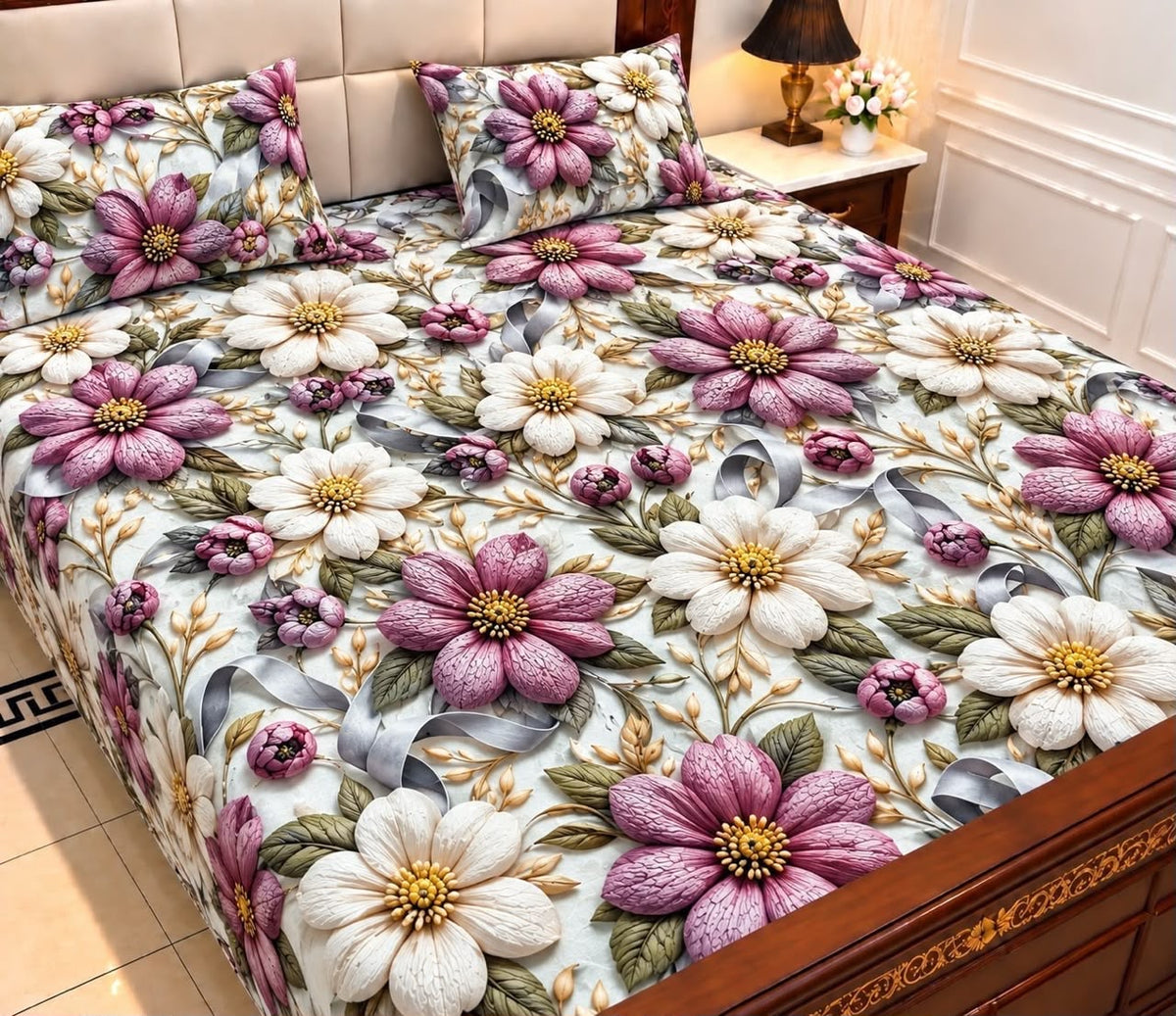 34 - 9D Bedsheet-Micro Cotton