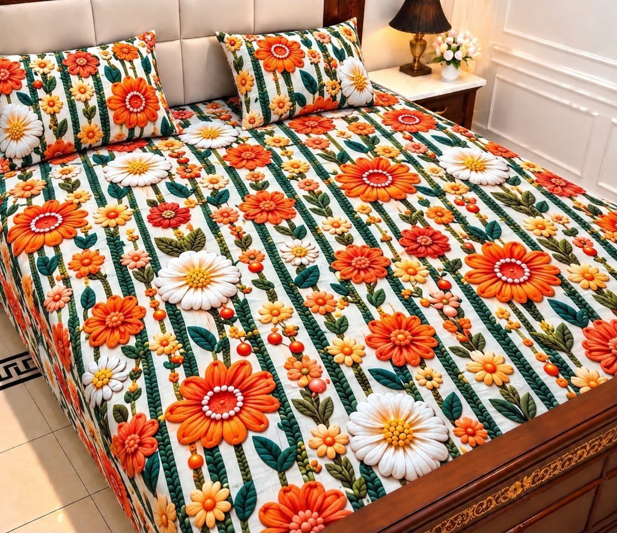 37 - 9D Bedsheet-Micro Cotton