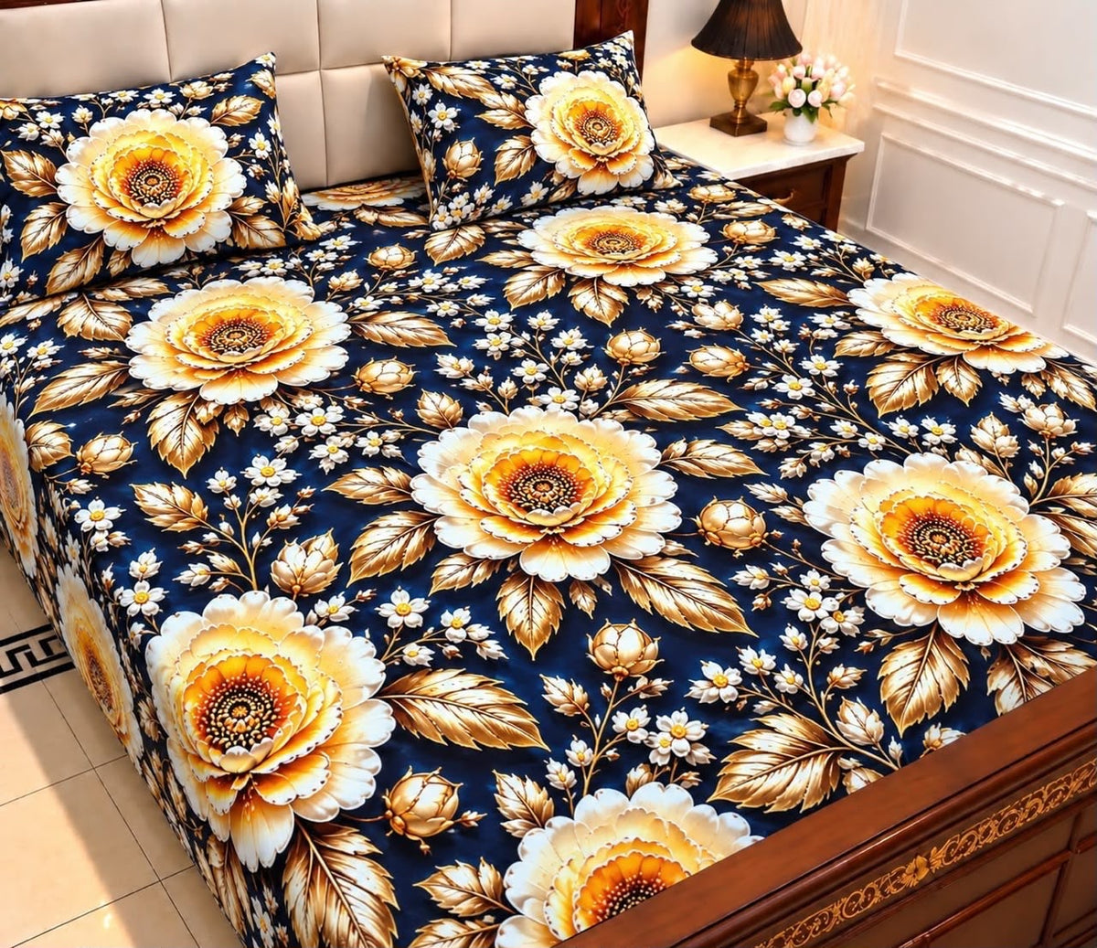 38 - 9D Bedsheet-Micro Cotton