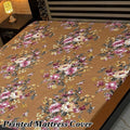 03 - Printed Fancy Double Bed Mattress Cover