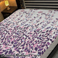 05 - Printed Fancy Double Bed Mattress Cover