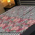 19 - Printed Fancy Double Bed Mattress Cover