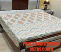 31 - Printed Fancy Double Bed Mattress Cover