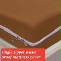 01- Zipper Single Bed Waterproof Mattress Cover