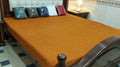 03 - Plain Double Bed Waterproof Mattress Cover